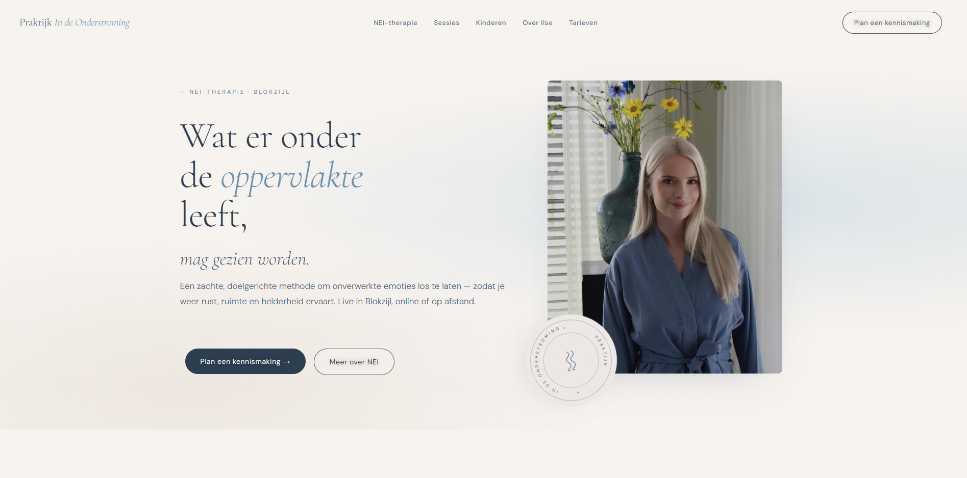 Praktijk in de Onderstroming screenshot
