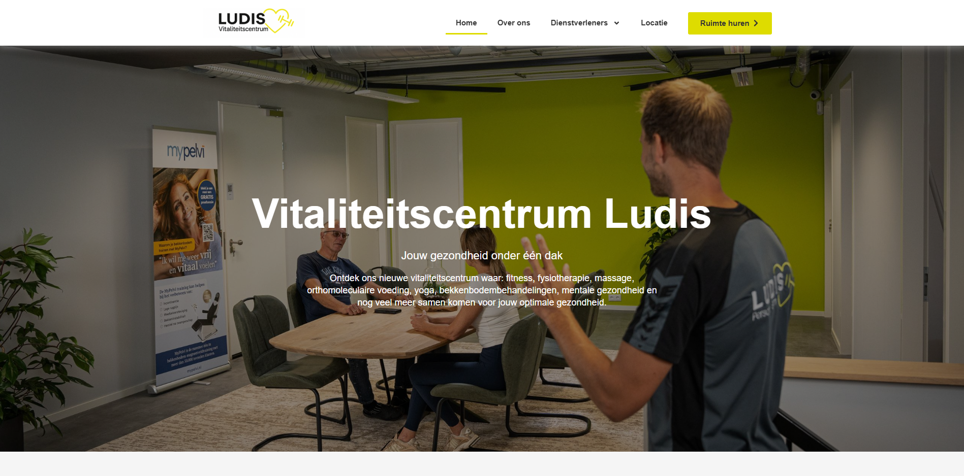 VitaliteitscentrumLudis.nl screenshot